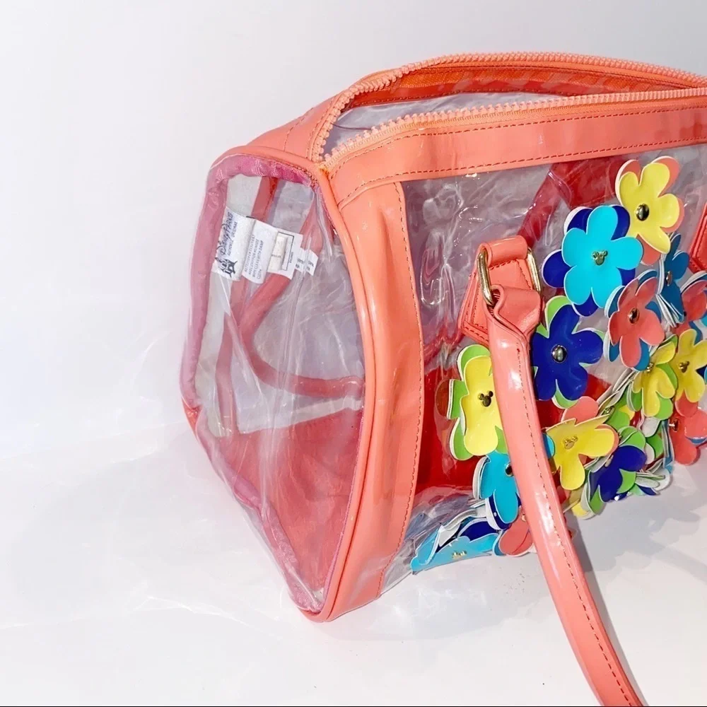 Disney | Clear Plastic Bag Attached Flowers Peach
